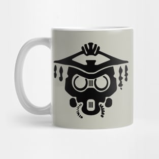 Bloodhound Icon Black Mug